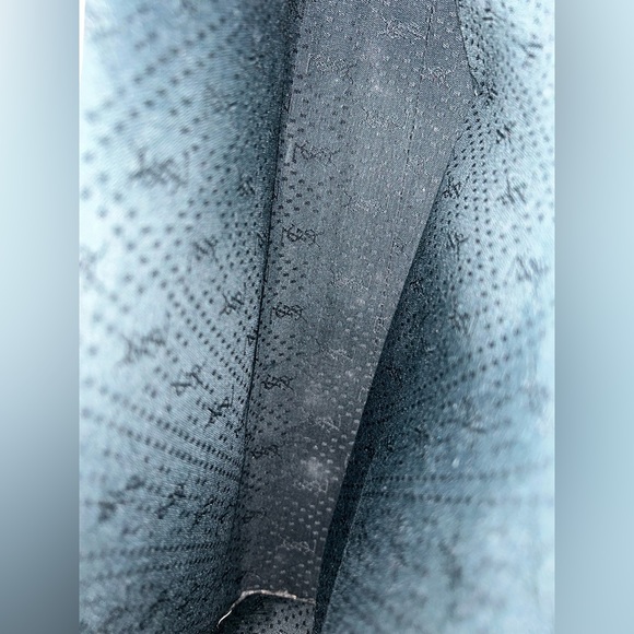 Vintage YSL Croc Cutout Handle Bag - Picture 11 of 16